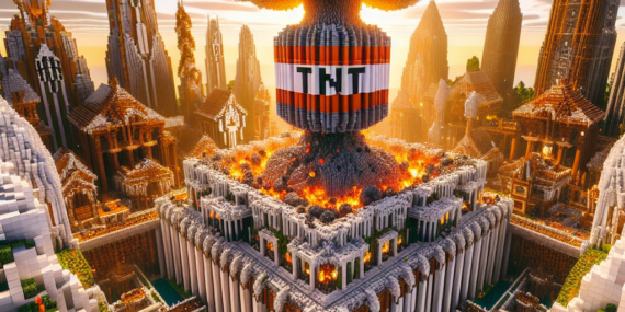 Explosive Artistry: Building Masterpieces with TNT in Minecraft