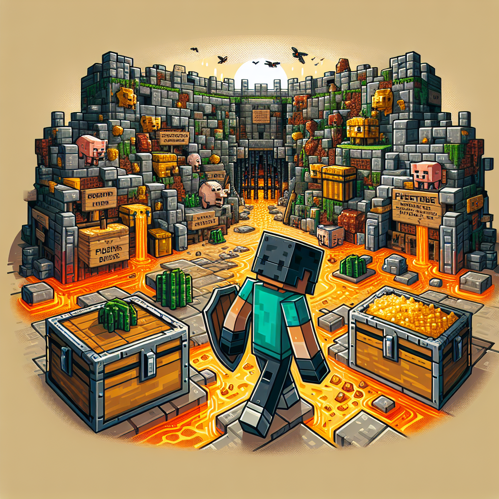 Exploring Bastion Remnants in Minecraft: A Guide to Survival and Strategy